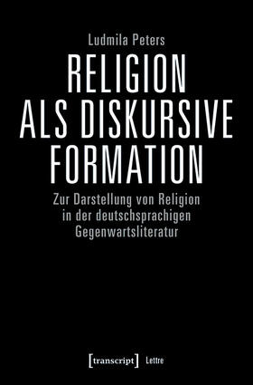 Peters |  Religion als diskursive Formation | eBook | Sack Fachmedien