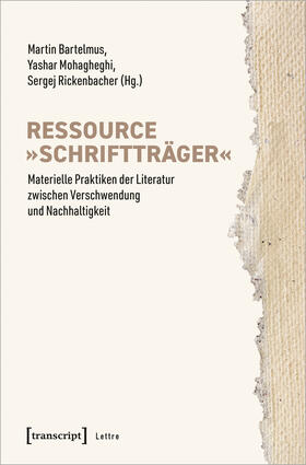 Bartelmus / Mohagheghi / Rickenbacher | Ressource »Schriftträger« | E-Book | sack.de