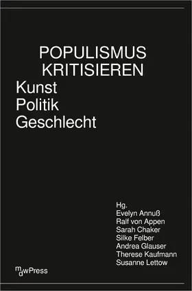 Annuß / Appen / Chaker | Populismus kritisieren | E-Book | sack.de