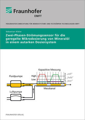 Kibler / Fraunhofer EMFT |  Zwei-Phasen-Strömungssensor für die geregelte Mikrodosierung von Mineralöl in einem autarken Dosiersystem. | Buch |  Sack Fachmedien