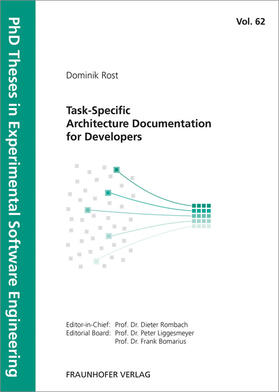 Bomarius / Liggesmeyer / Rombach |  Task-Specific Architecture Documentation for Developers. | Buch |  Sack Fachmedien