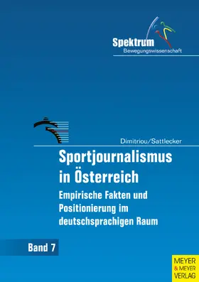 Dimitriou / Sattlecker |  Sportjournalismus in Österreich | eBook | Sack Fachmedien