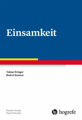 Krieger / Seewer |  Einsamkeit | eBook | Sack Fachmedien