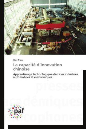 Zhao |  La capacité d¿innovation chinoise | Buch |  Sack Fachmedien