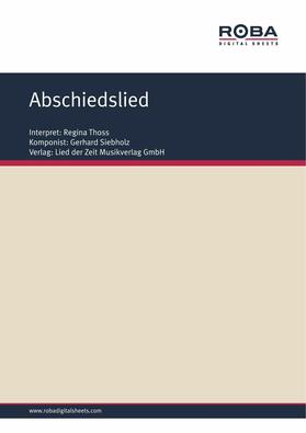 Schneider |  Abschiedslied | eBook | Sack Fachmedien