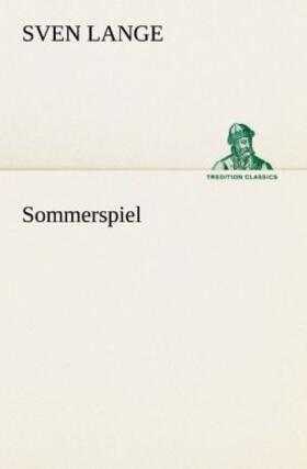 Lange | Sommerspiel | Buch | 978-3-8424-1469-3 | sack.de