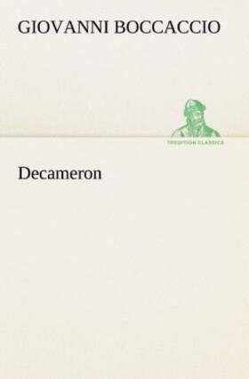 Boccaccio |  Decameron | Buch |  Sack Fachmedien