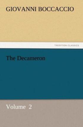 Boccaccio |  The Decameron | Buch |  Sack Fachmedien