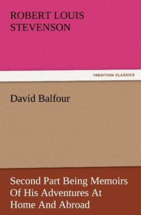 Stevenson |  David Balfour | Buch |  Sack Fachmedien