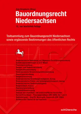 Krogmann |  Bauordnungsrecht Niedersachsen | Buch |  Sack Fachmedien