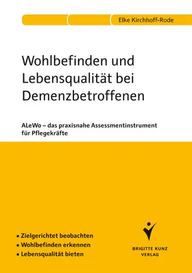 Kirchhoff-Rode |  Wohlbefinden und Lebensqualität bei Demenzbetroffenen | eBook | Sack Fachmedien