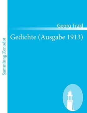 Trakl |  Gedichte (Ausgabe 1913) | Buch |  Sack Fachmedien