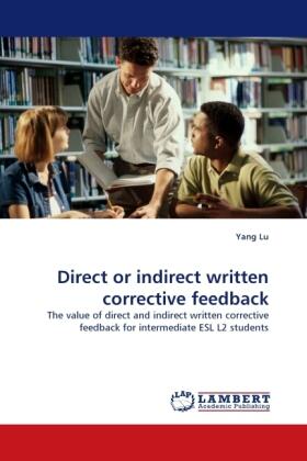 Lu |  Direct or indirect written corrective feedback | Buch |  Sack Fachmedien