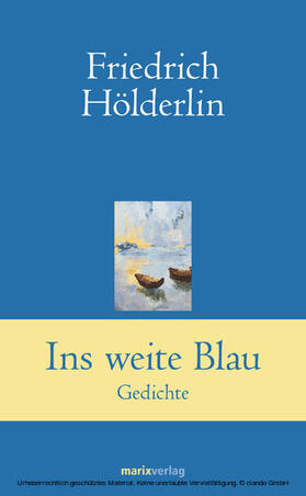 Hölderlin / Simm |  Ins weite Blau | eBook | Sack Fachmedien