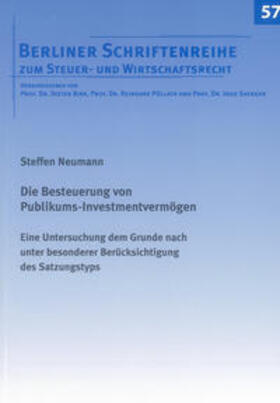 Neumann |  Die Besteuerung von Publikums-Investmentvermögen | Buch |  Sack Fachmedien