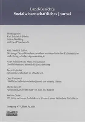 Bohler / Sterbling / Vonderach |  Land-Berichte. Sozialwissenschaftliches Journal | Buch |  Sack Fachmedien