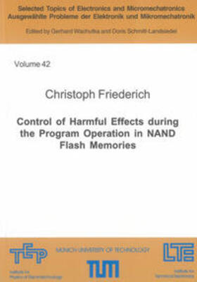 Friederich |  Friederich, C: Control of Harmful Effects during the Program | Buch |  Sack Fachmedien