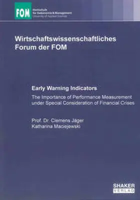 Jäger / Maciejewski |  Early Warning Indicators | Buch |  Sack Fachmedien