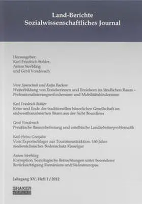 Bohler / Sterbling / Vonderach |  Land-Berichte. Sozialwissenschaftliches Journal | Buch |  Sack Fachmedien