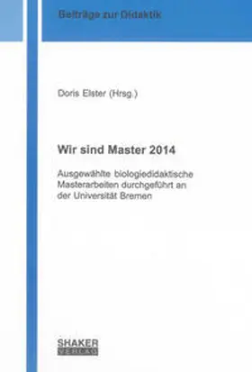 Elster | Wir sind Master 2014 | Buch | 978-3-8440-3281-9 | sack.de