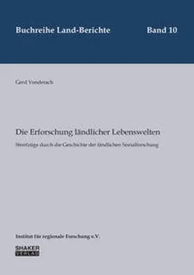 Vonderach |  Die Erforschung ländlicher Lebenswelten | Buch |  Sack Fachmedien