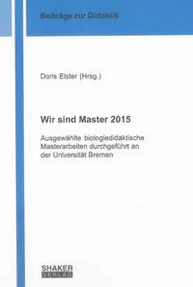 Elster |  Wir sind Master 2015 | Buch |  Sack Fachmedien