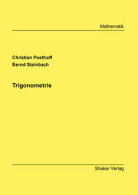 Posthoff / Steinbach |  Trigonometrie | Buch |  Sack Fachmedien