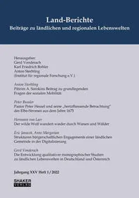 Vonderach / Bohler / Sterbling | Land-Berichte. Beiträge zu ländlichen und regionalen Lebenswelten | Buch | 978-3-8440-8338-5 | sack.de