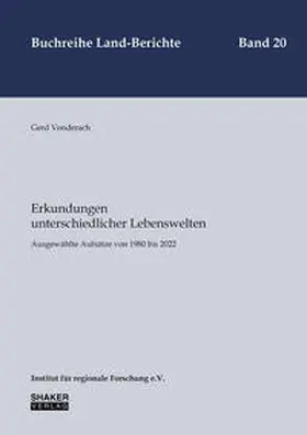 Vonderach |  Erkundung unterschiedlicher Lebenswelten | Buch |  Sack Fachmedien