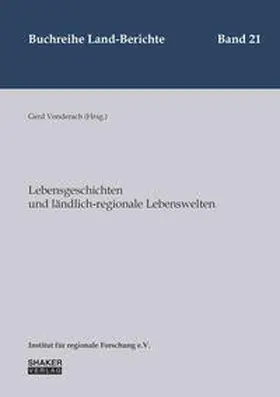 Vonderach |  Lebensgeschichten und ländlich-regionale Lebenswelten | Buch |  Sack Fachmedien