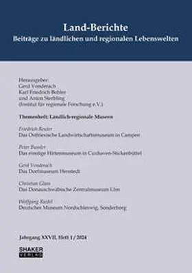 Vonderach / Bohler / Sterbling |  Land-Berichte. Beiträge zu ländlichen und regionalen Lebenswelten | Buch |  Sack Fachmedien