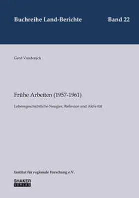 Vonderach |  Frühe Arbeiten (1957-1961) | Buch |  Sack Fachmedien