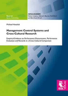 Hanzlick |  Management Control Systems and Cross-Cultural Research | Buch |  Sack Fachmedien