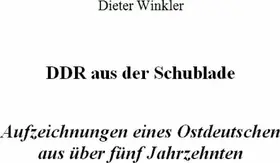 Winkler |  DDR aus der Schublade | eBook | Sack Fachmedien