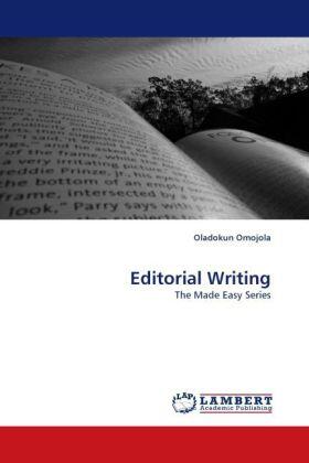 Omojola |  Editorial Writing | Buch |  Sack Fachmedien