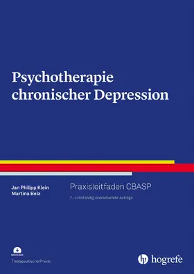 Klein / Belz |  Psychotherapie chronischer Depression | eBook | Sack Fachmedien