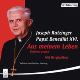 Ratzinger |  Aus meinem Leben | Sonstiges |  Sack Fachmedien