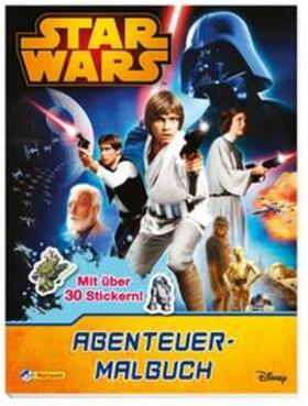  Star Wars: Abenteuer-Malbuch | Buch |  Sack Fachmedien