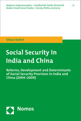 Siefert |  Social Security in India and China | eBook | Sack Fachmedien