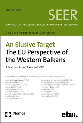 (ETUI) |  An Elusive Target: The EU Perspective of the Western Balkans | eBook | Sack Fachmedien