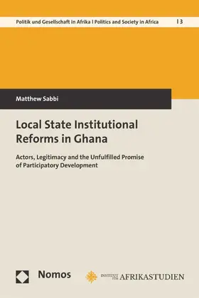 Sabbi |  Local State Institutional Reforms in Ghana | eBook | Sack Fachmedien