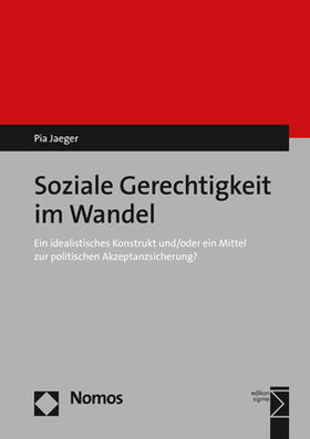 Jaeger |  Soziale Gerechtigkeit im Wandel | eBook | Sack Fachmedien