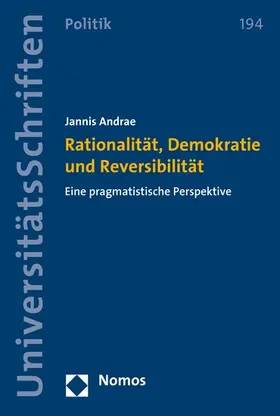 Andrae |  Rationalität, Demokratie und Reversibilität | eBook | Sack Fachmedien