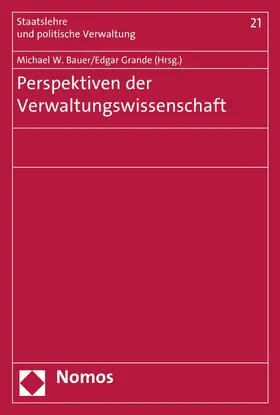 Bauer / Grande |  Perspektiven der Verwaltungswissenschaft | eBook | Sack Fachmedien