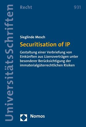 Mesch | Securitisation of IP | E-Book | sack.de