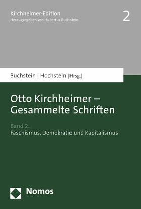 Buchstein / Hochstein |  Otto Kirchheimer - Gesammelte Schriften | eBook | Sack Fachmedien
