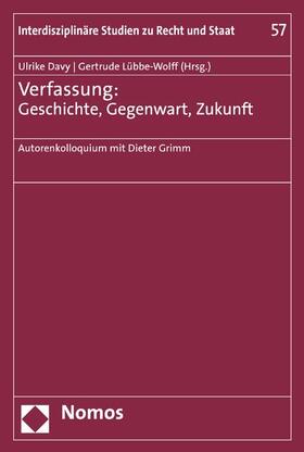 Davy / Lübbe-Wolff |  Verfassung: Geschichte, Gegenwart, Zukunft | eBook | Sack Fachmedien