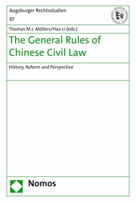 Möllers / Li |  The General Rules of Chinese Civil Law | eBook | Sack Fachmedien