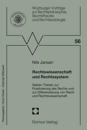 Jansen |  Rechtswissenschaft und Rechtssystem | eBook | Sack Fachmedien