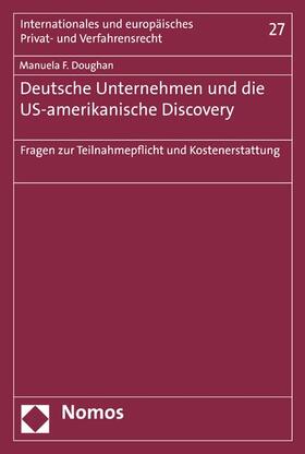 Doughan |  Deutsche Unternehmen und die US-amerikanische Discovery | eBook | Sack Fachmedien